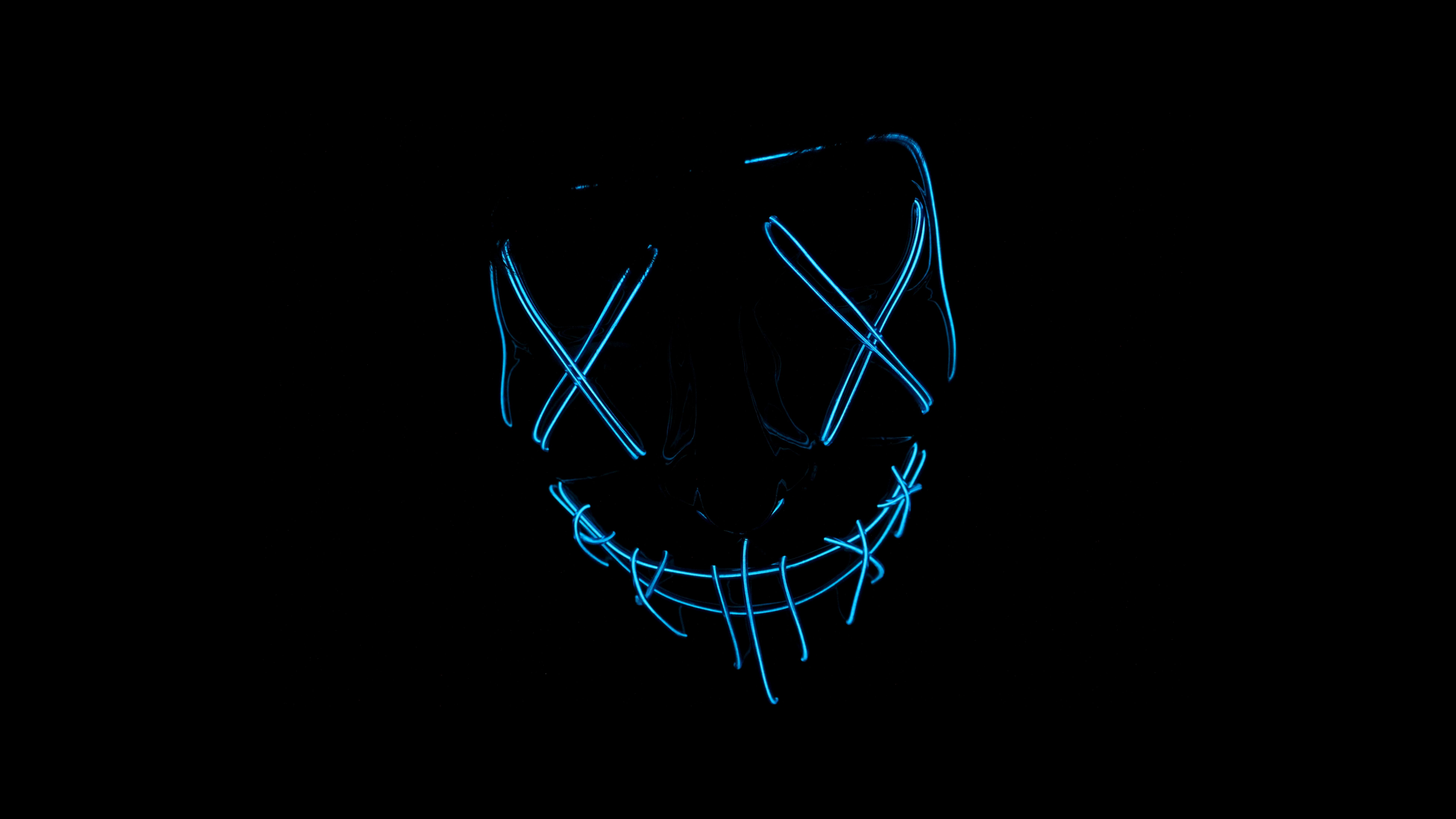 7680x4320 Black Screen Wallpaper and Background