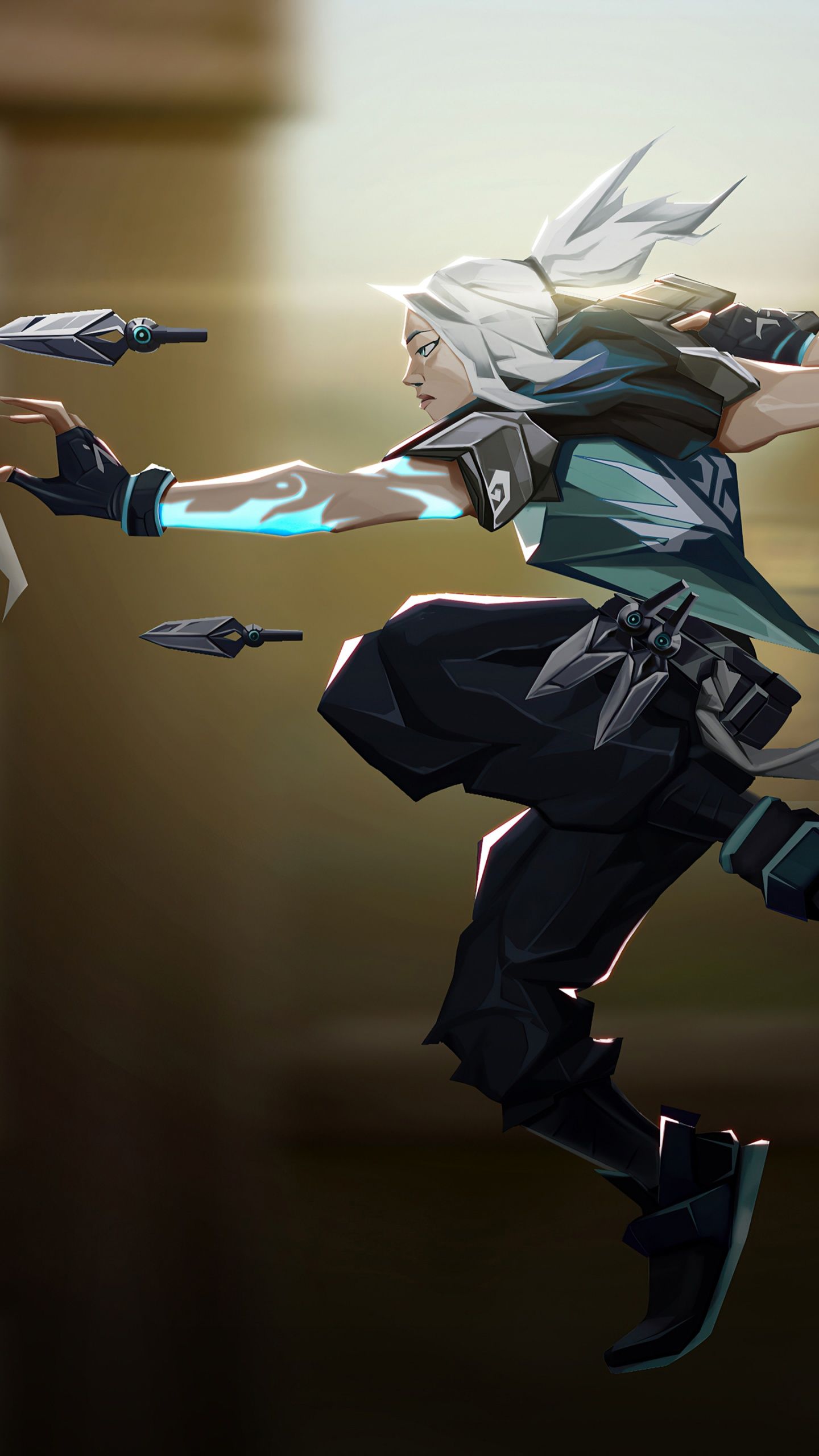 1440x2560 Jett (Valorant) 5K Wallpaper