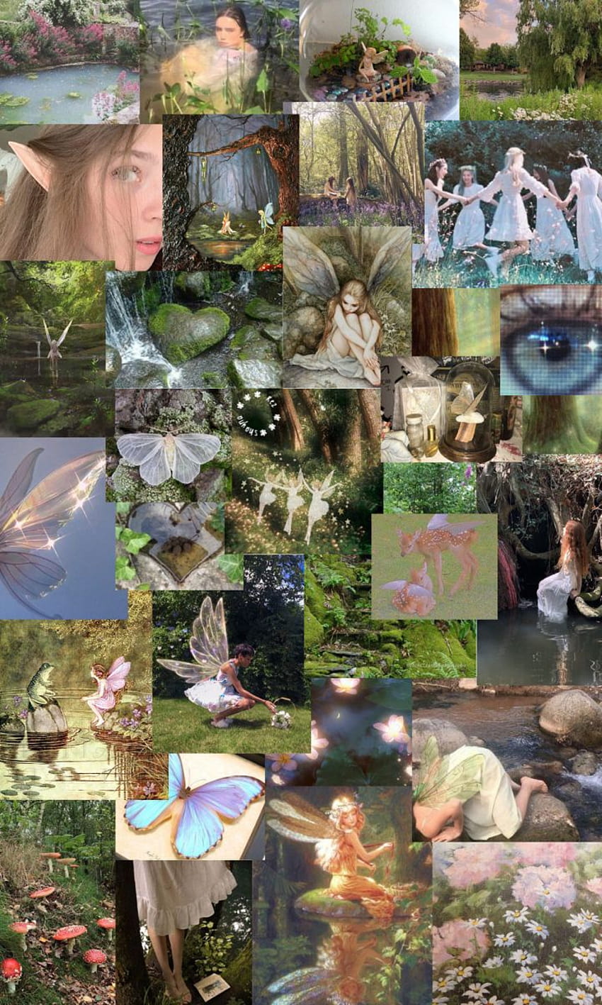 850x1417 Custom Aesthetic Collage Custom Aesthetic Collage, grunge fairycore HD phone wallpaper