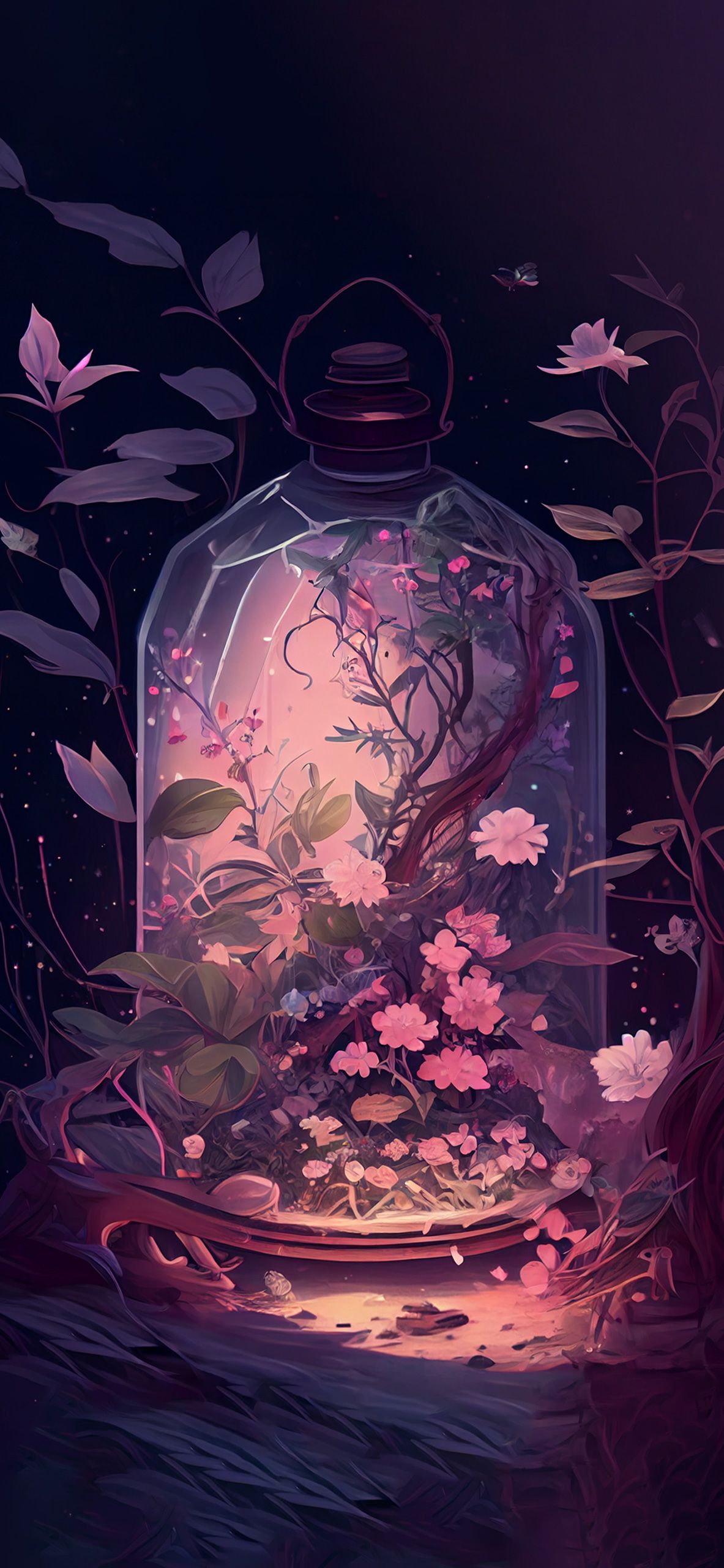 1183x2560 Lamp Fairycore Aesthetic Wallpaper Wallpaper iPhone