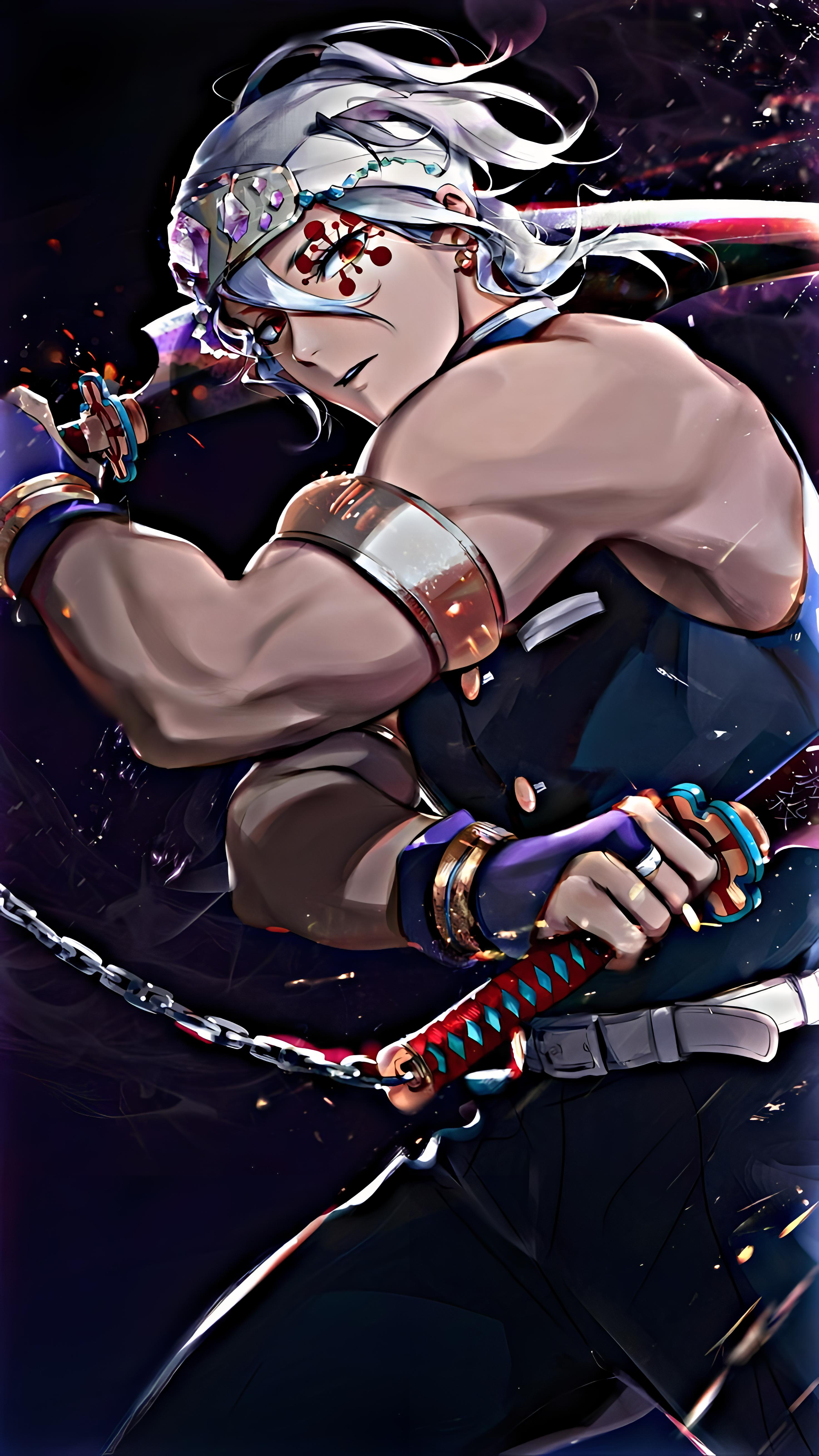 2944x5232 Tengen Uzui Wallpaper