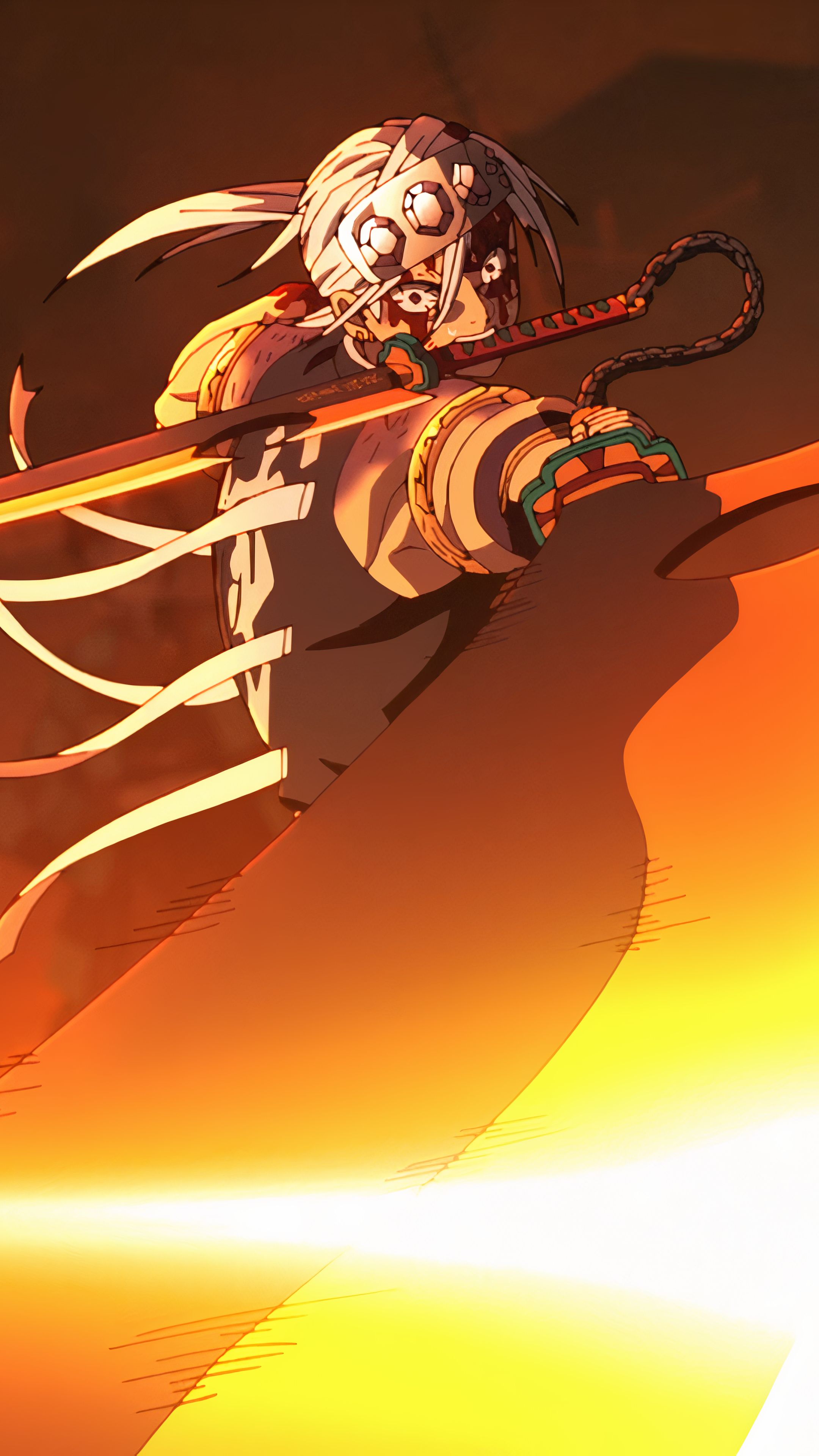 2160x3840 Phone wallpaper: Tengen Uzui, Anime, Demon Slayer: Kimetsu No Yaiba 1431244