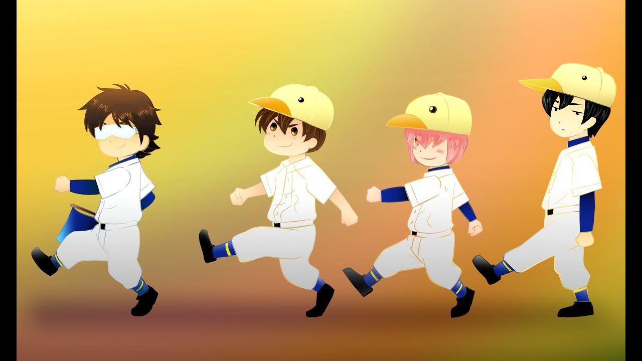 1280x720 ダイヤのA DIAMOND NO ACE CHIBI SPEEDPAINT with CLIP STUDIO PAINT