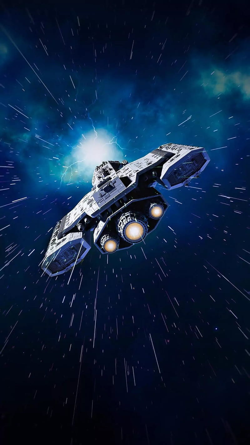 800x1422 Spaceship, aircraft, spacecraft, star wars, HD phone wallpaper