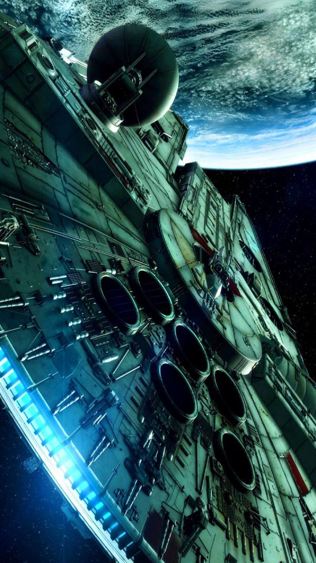 1080x1920 Star Wars Spaceship Wallpaper for iPhone Pro Max, X, 6