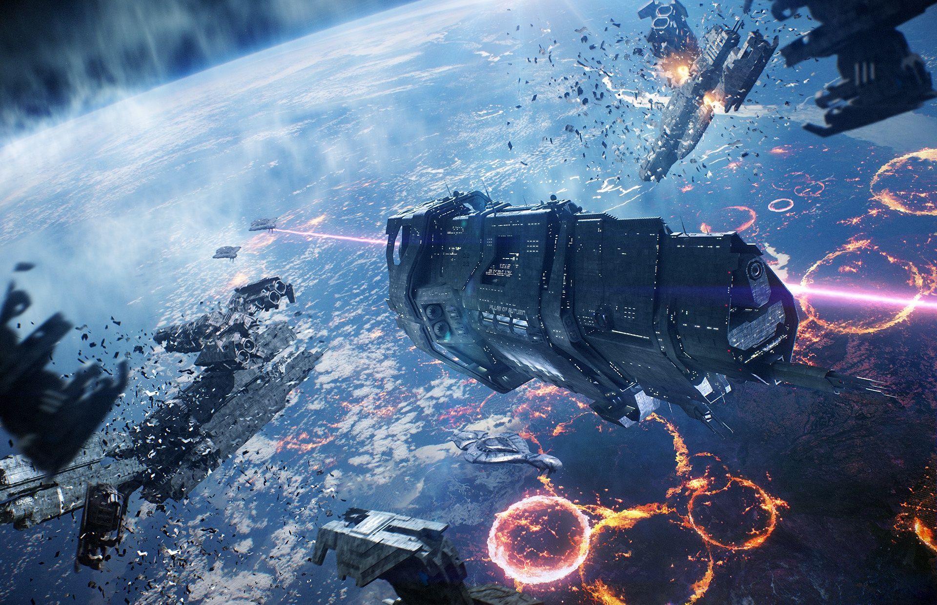 1920x1240 Wallpaper Halo, Halo Reach, spaceship, Space Battle, Covenant for mobile and desktop, section игры, resolution 1920x1240
