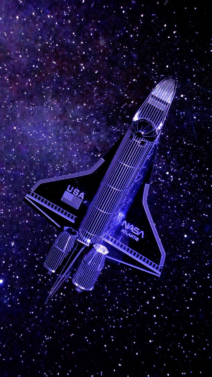 736x1308 Wallpaper nasa, spaceship, universe, stars, purple, Space 4K by Mr Singh. Download wallpaper nasa, spaceship, universe, stars, purple for free