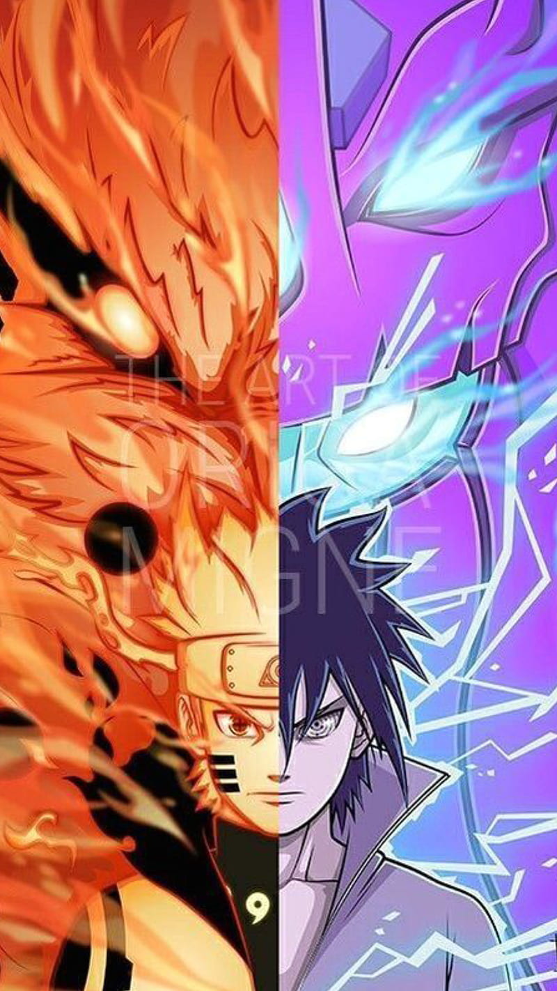 800x1422 Naruto and Sasuke, legends, powers, super, HD phone wallpaper