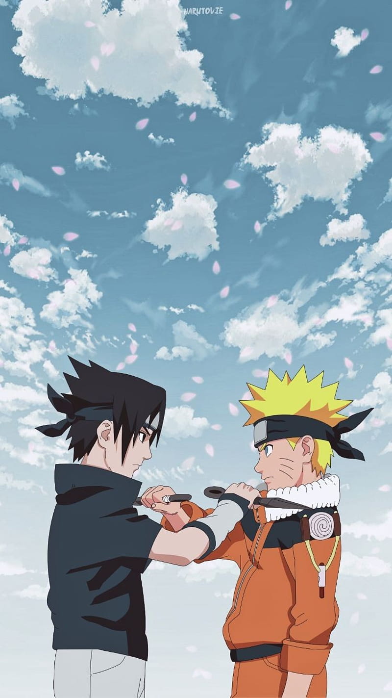 800x1423 Naruto y sasuke, HD phone wallpaper