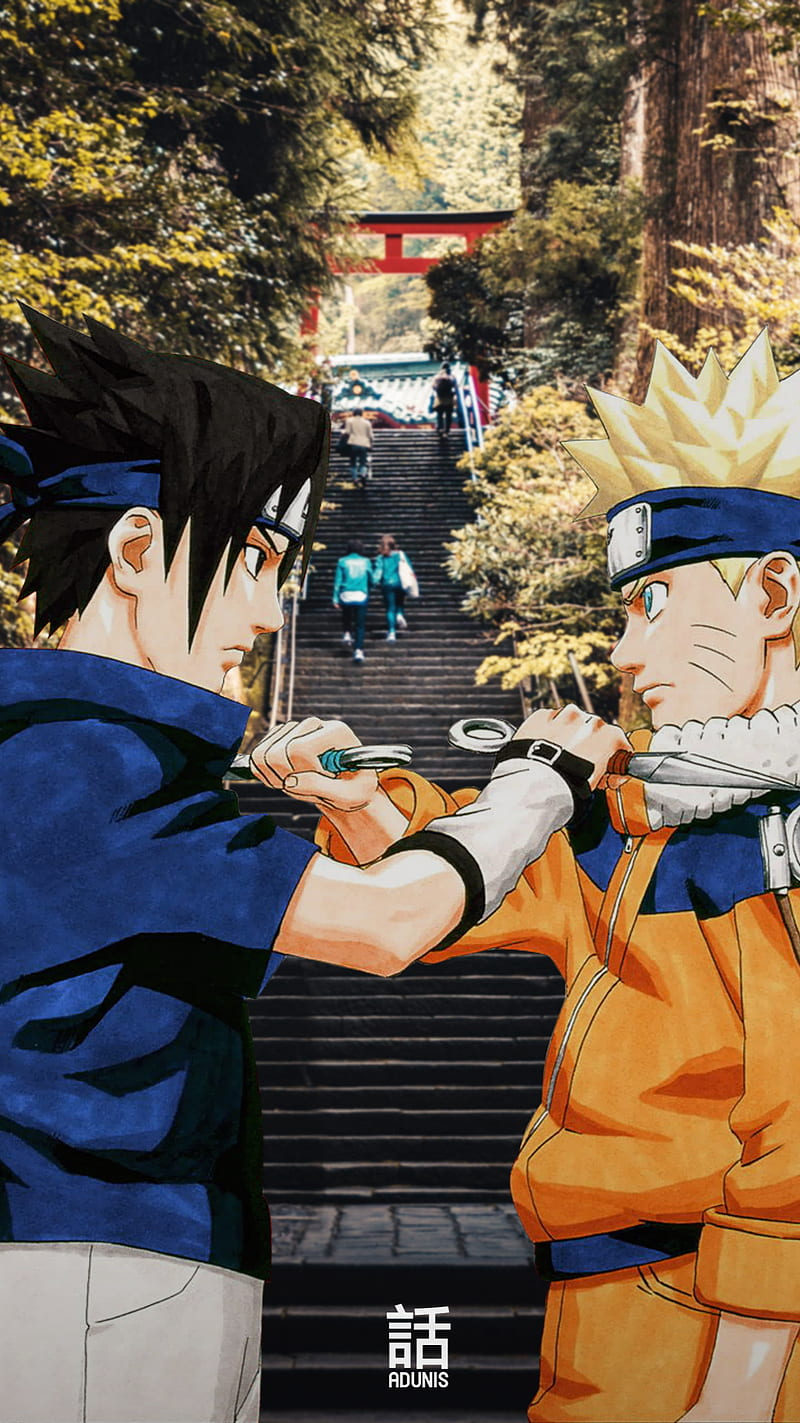 800x1423 Naruto and Sasuke, naruto shippuden, HD phone wallpaper