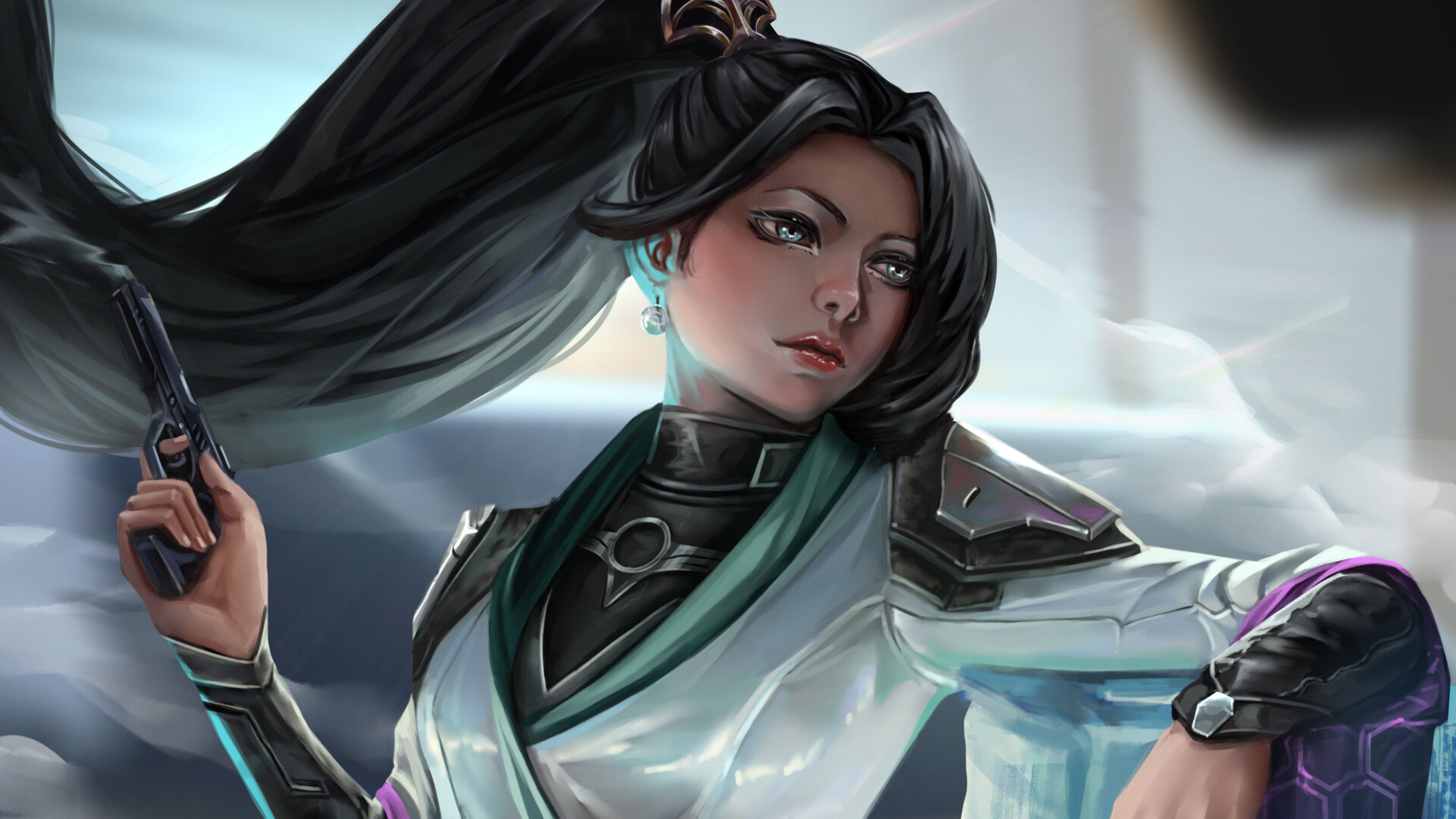 3840x2160 Sage Art Valorant 4K HD Games Wallpaper