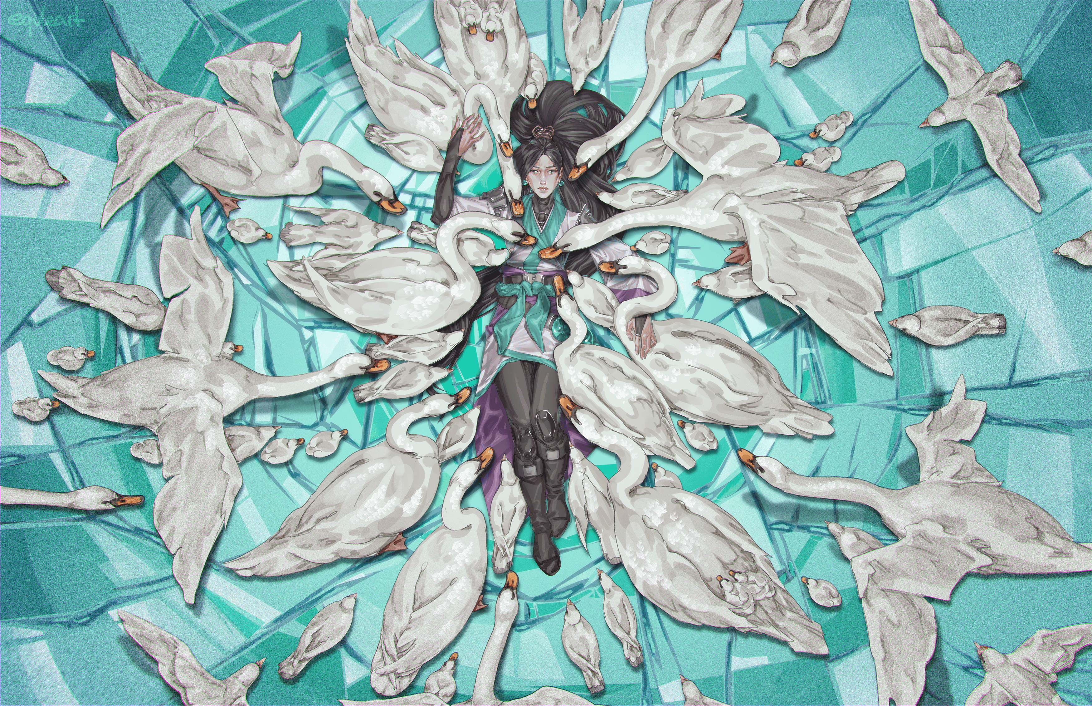 3500x2263 Sage fanart wallpaper