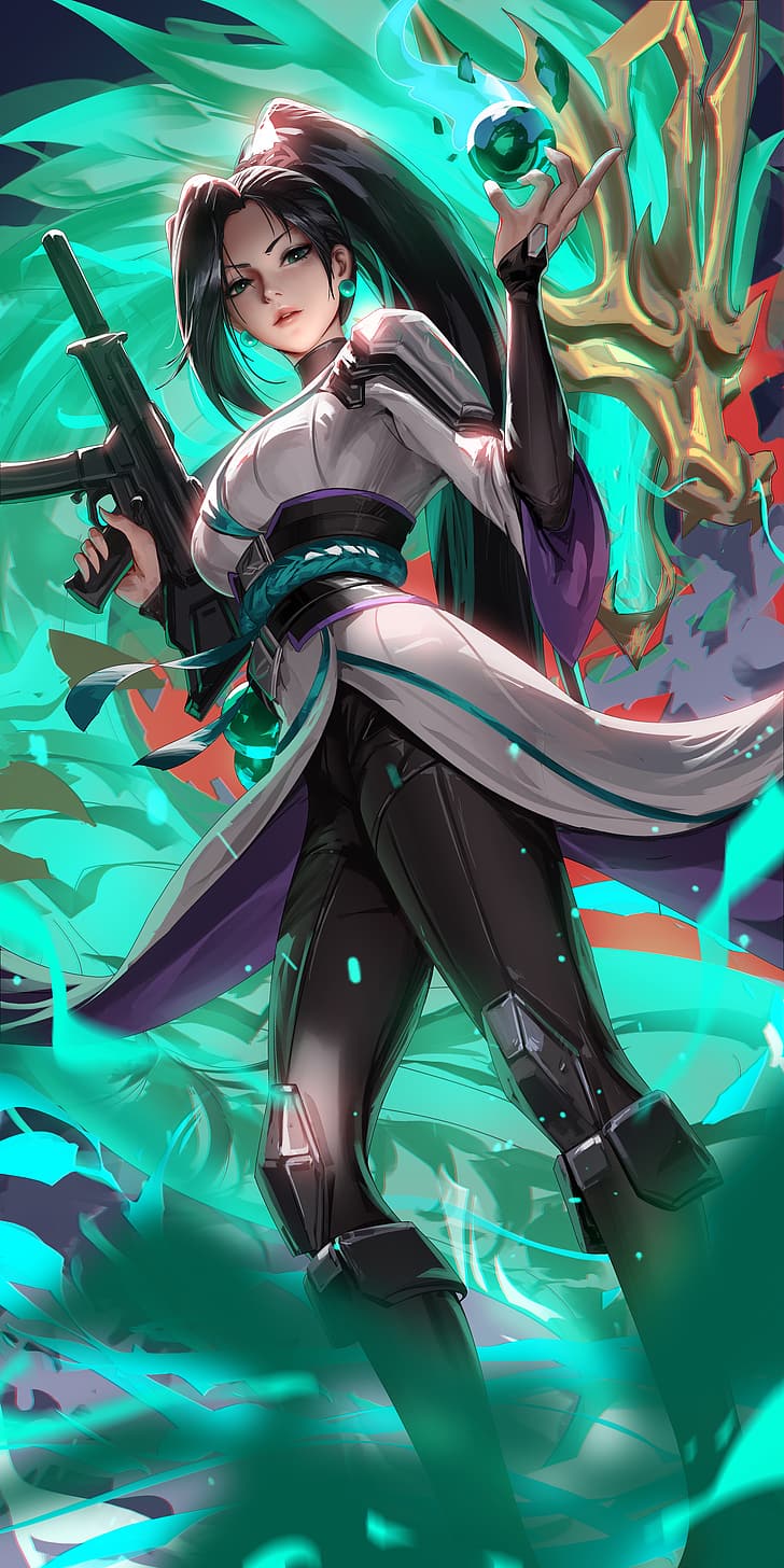 728x1456 Sage (valorant) 1080P, 2K, 4K, 5K HD wallpaper free download