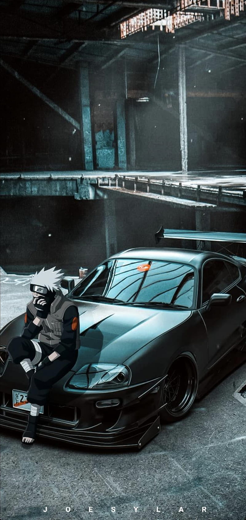 800x1690 Anime x JDM, automotive, car, carros, japan, modified, tuned, tuning, turbo, HD phone wallpaper