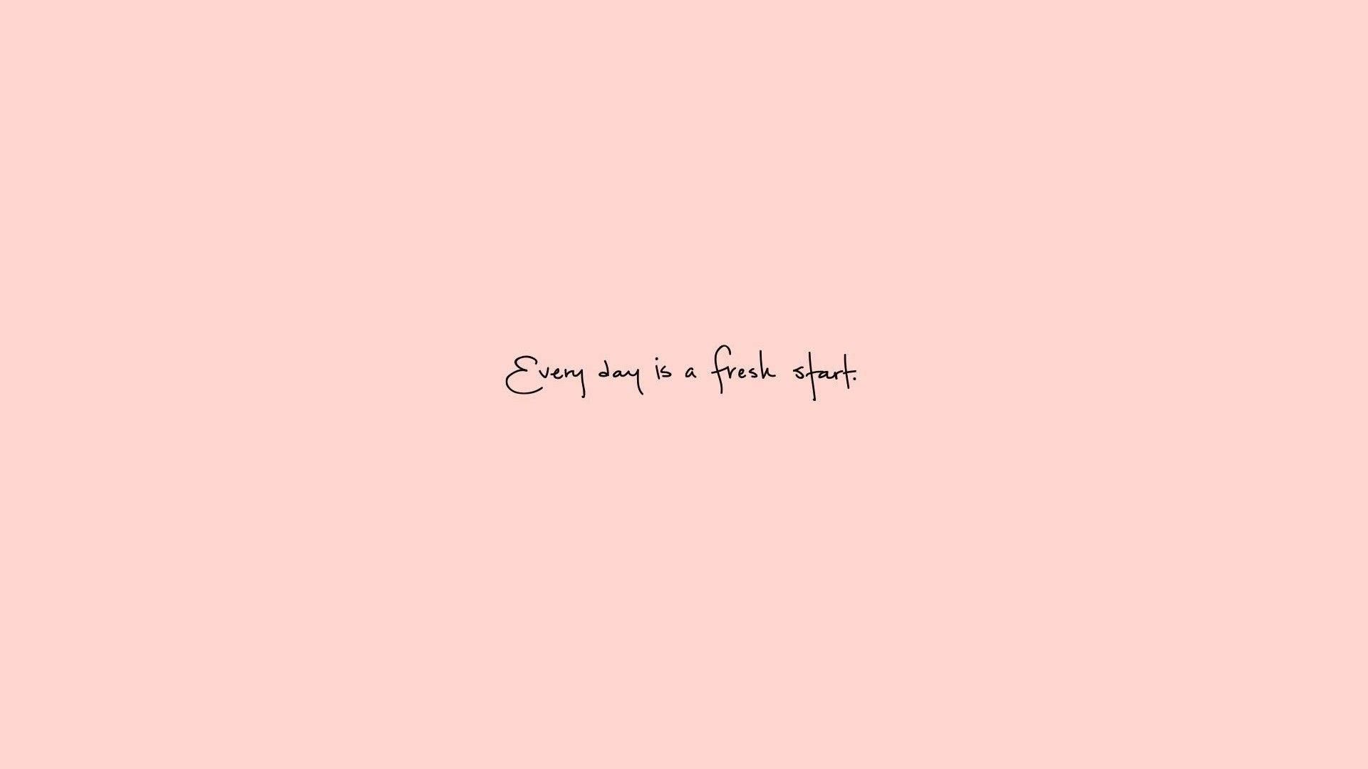 1920x1080 Download Fresh Start Macbook Pro Aesthetic Pink Wallpaper