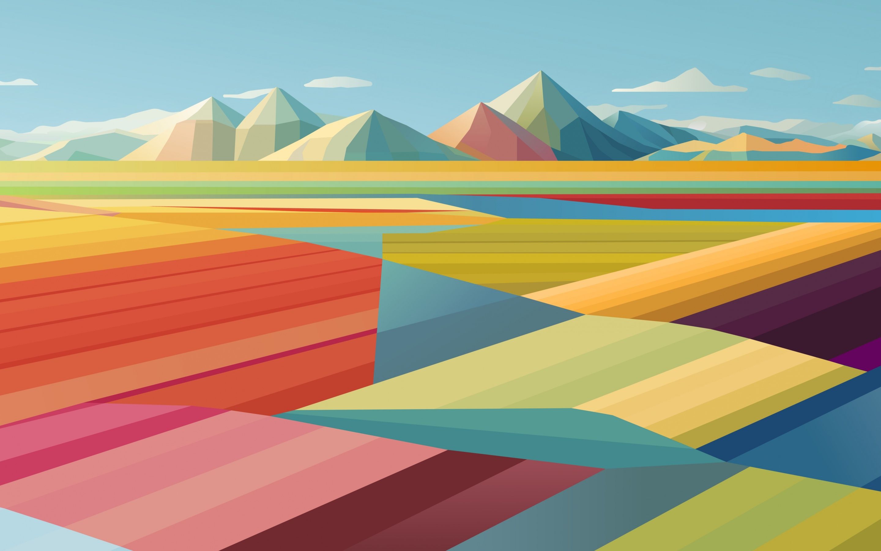 2880x1800 Landscape Wallpaper 4K, MacBook Pro, Stock