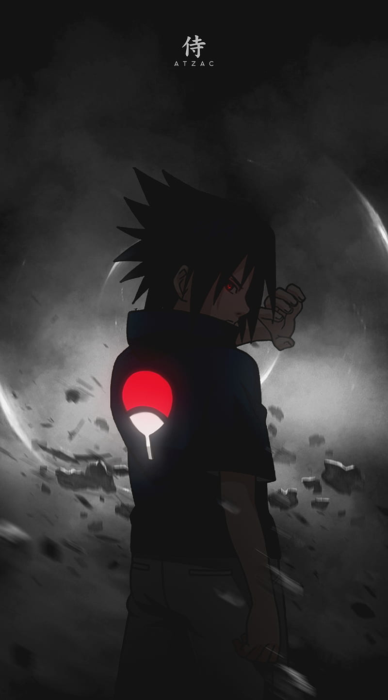 800x1444 Sasuke, anime, naruto, sharingan, uchiha, uchiha sasuke, HD phone wallpaper