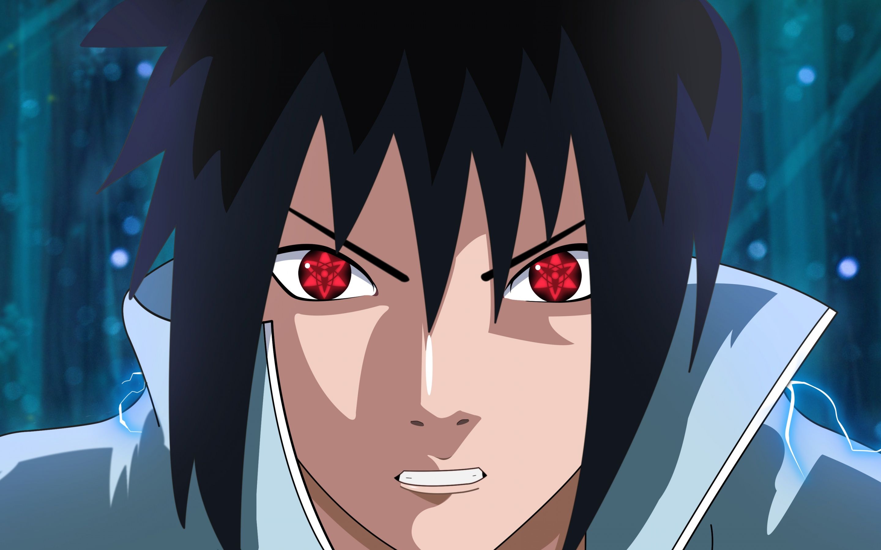2880x1800 Sasuke Uchiha Wallpaper 4K, Sharingan, Naruto