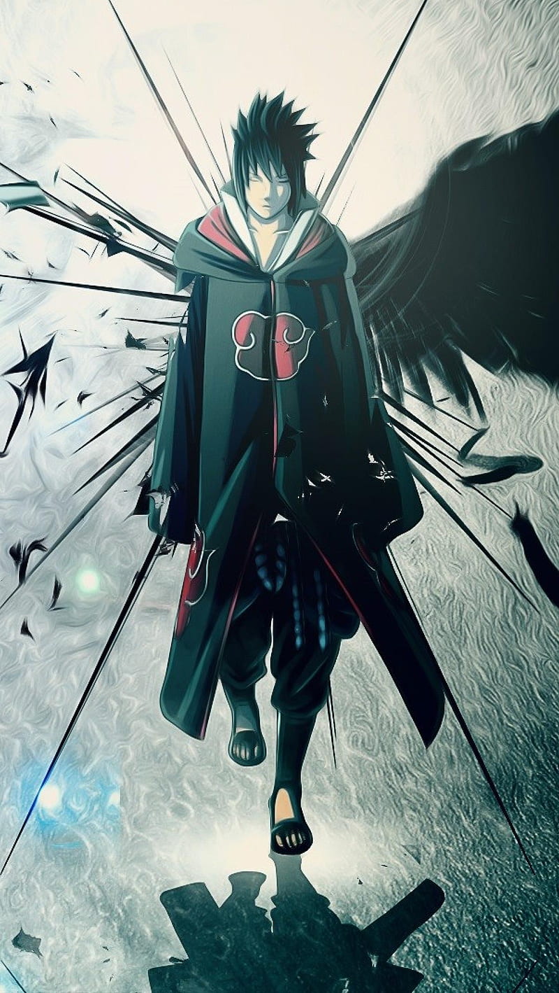 800x1419 Sasuke Uchiha, anime, naruto, popular, sharingan, HD phone wallpaper