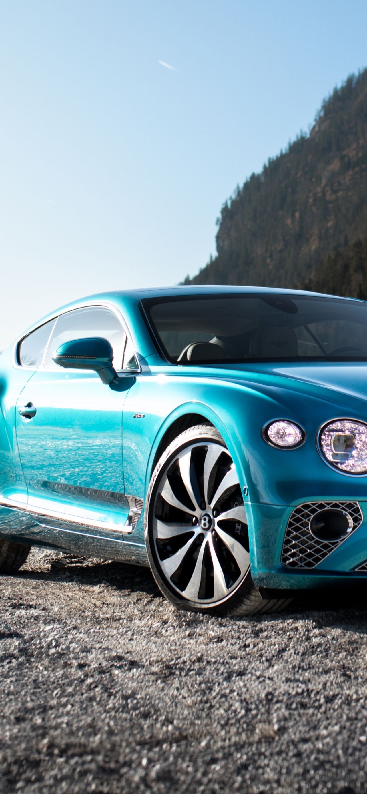 1284x2778 Bentley Continental Blue Luxury Cars Best Apple IOS Home Screen And Lock Screen Wallpaper And Of 2025