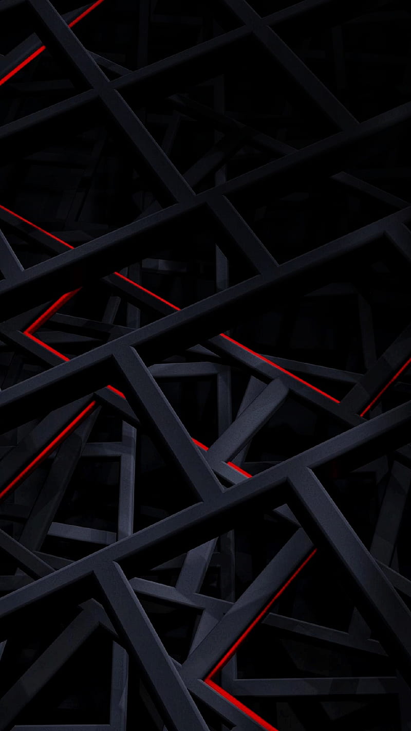 800x1422 Amoled, dark, black, red, designs, abstract digital, abstract, electric, HD phone wallpaper