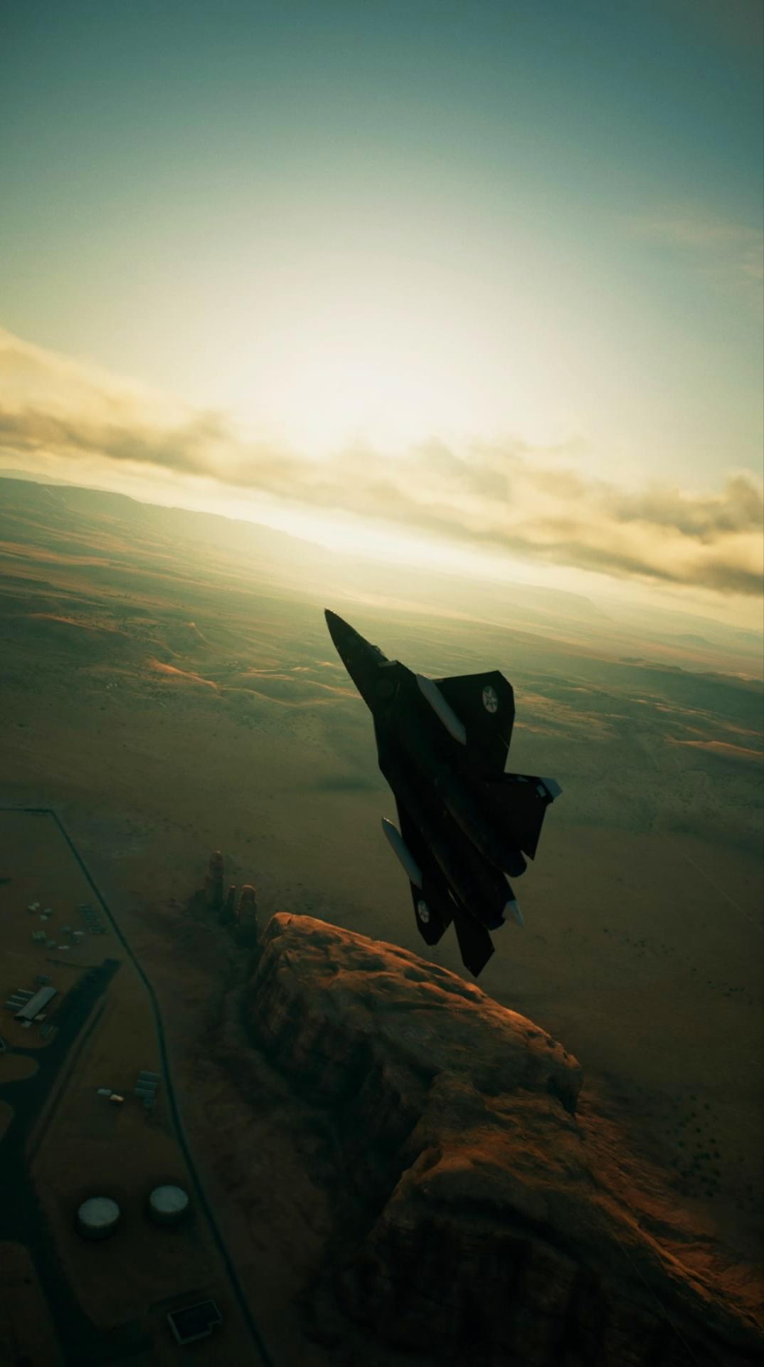 1074x1920 I Made A SU 57 Wallpaper For Phone :D