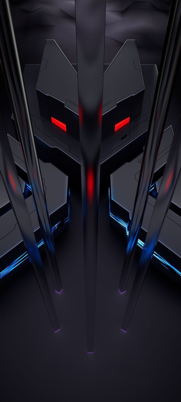 736x1635 Nubia Red Magic 6 Wallpaper (YTECHB Exclusive)