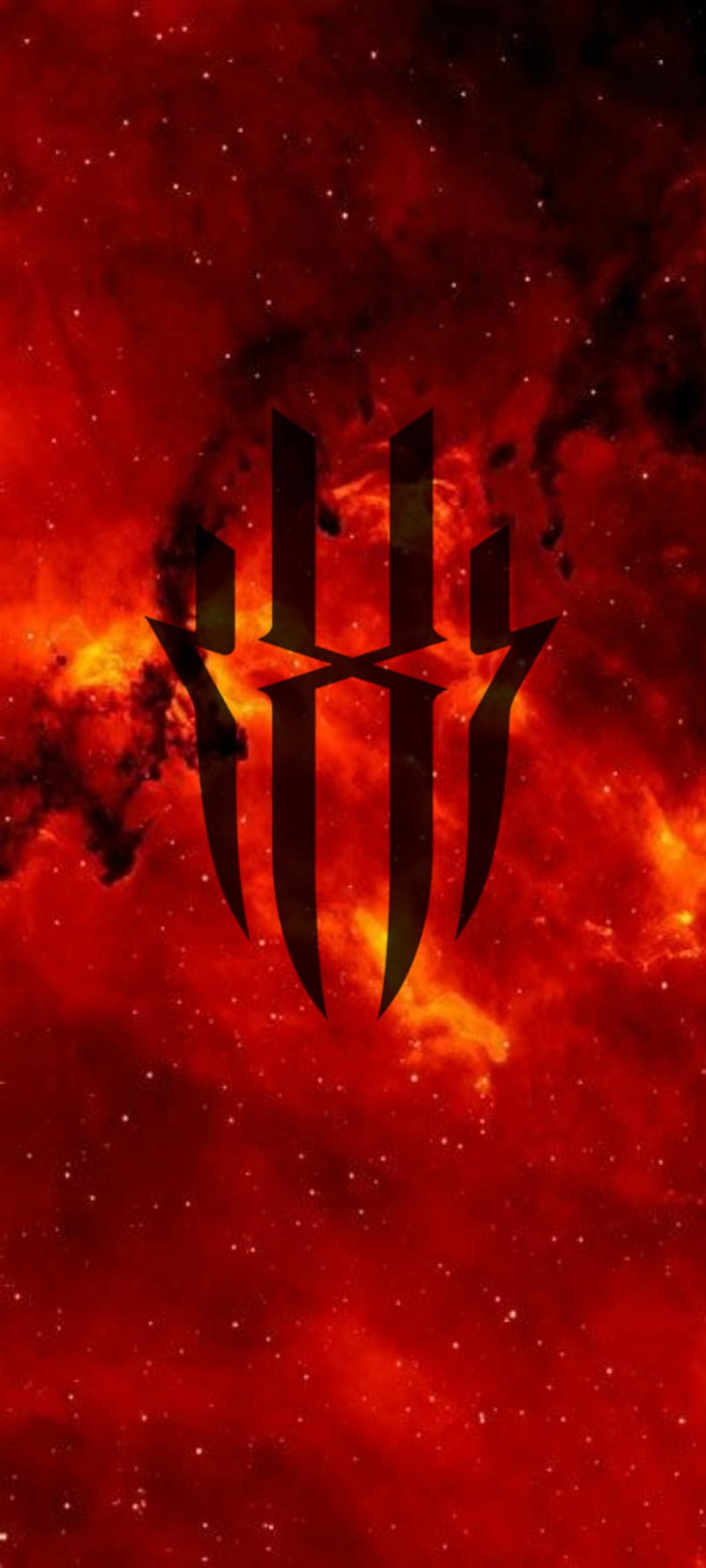 800x1778 HD red magic wallpaper