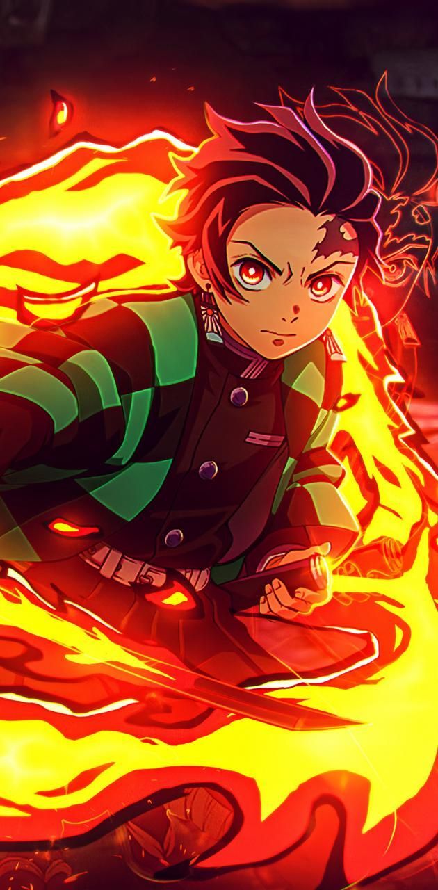 630x1280 Tanjiro Kamado wallpaper
