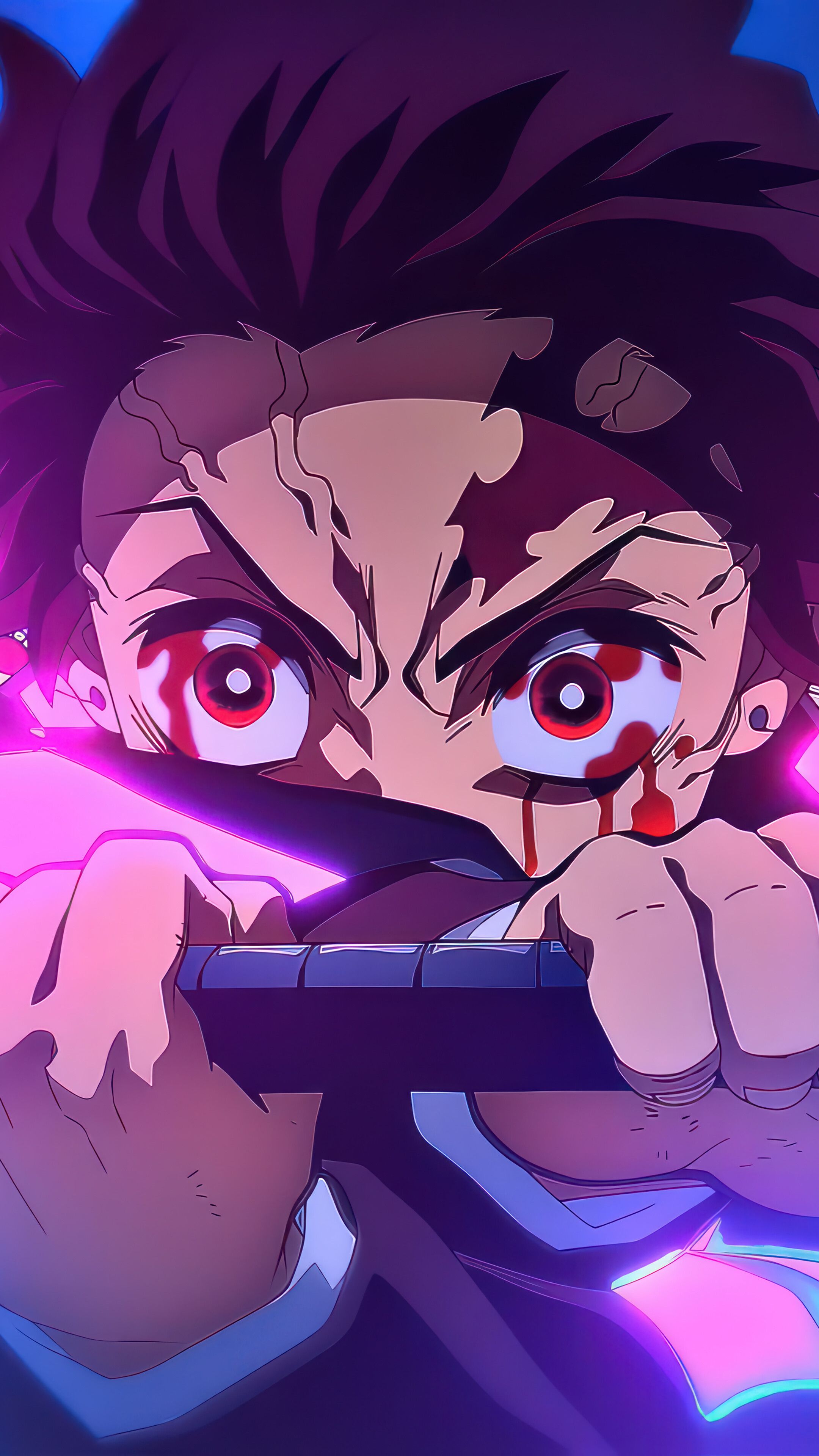 2160x3840 Tanjiro Kamado Demon Slayer Kimetsu no Yaiba 4K Wallpaper iPhone HD Phone a