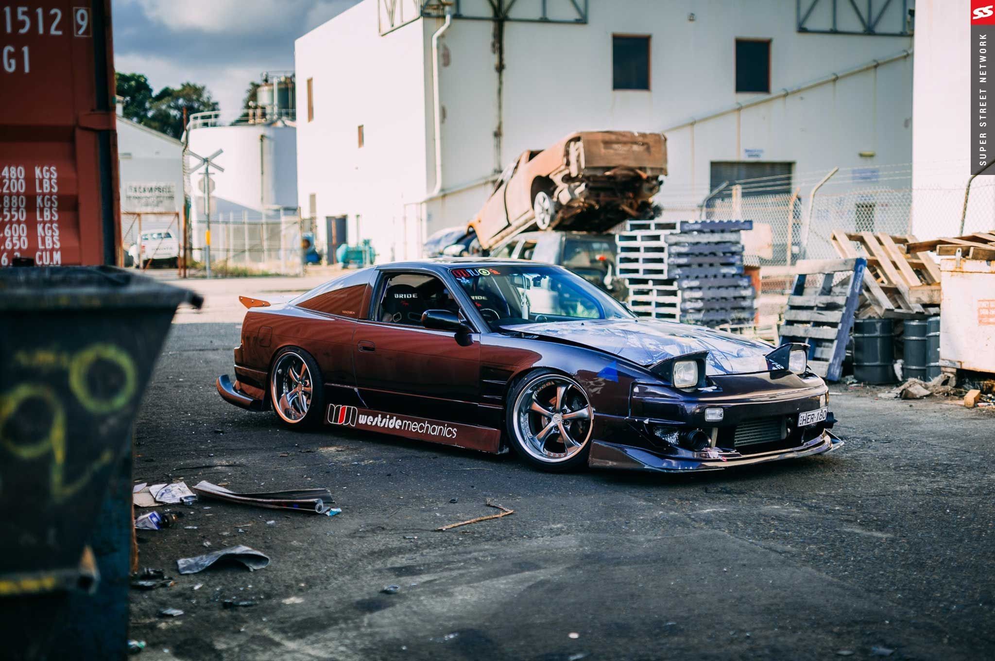 2048x1360 Nissan 180SX: HD Wallpaper of a Classic JDM Street Weapon