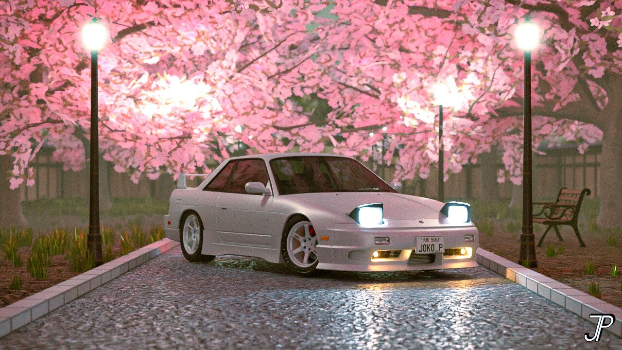 1280x720 Nissan 180SX (Onevia)
