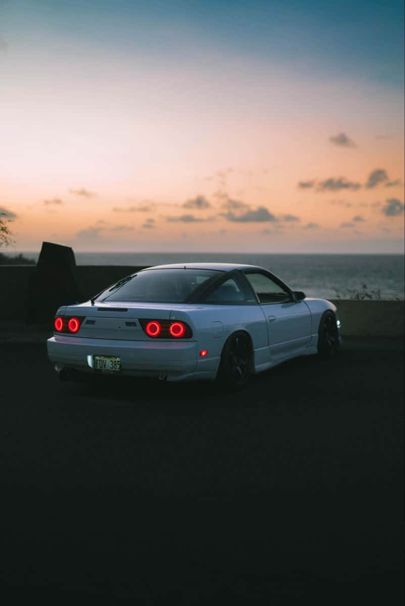 802x1200 Download Experience the raw power of the Nissan 180sx Wallpaper