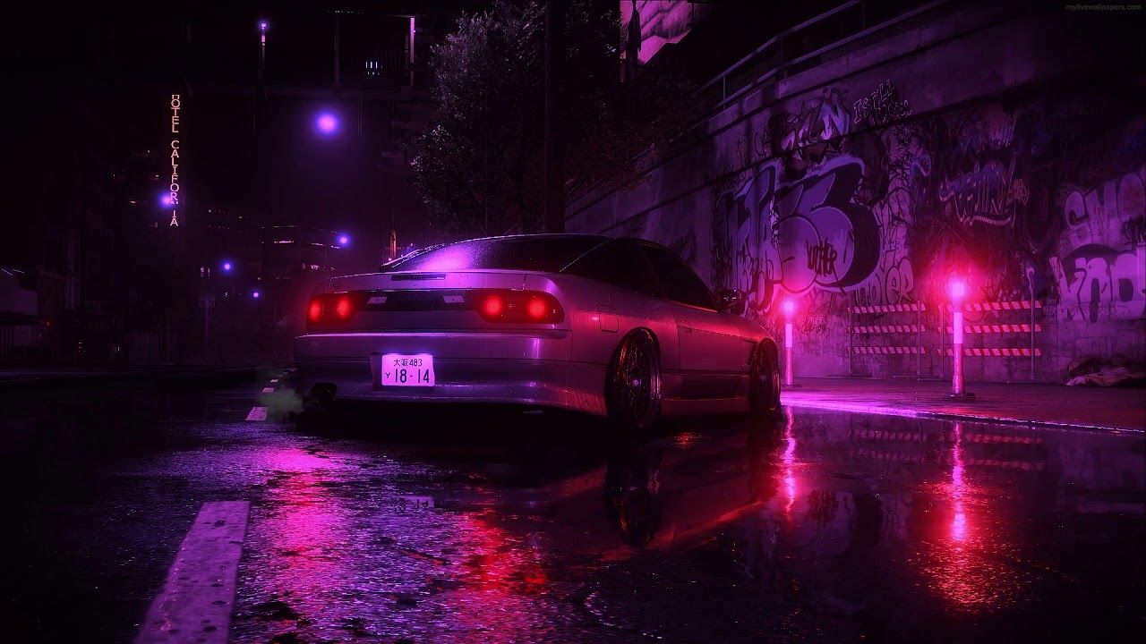 1280x720 Nissan 180SX Live Wallpaper