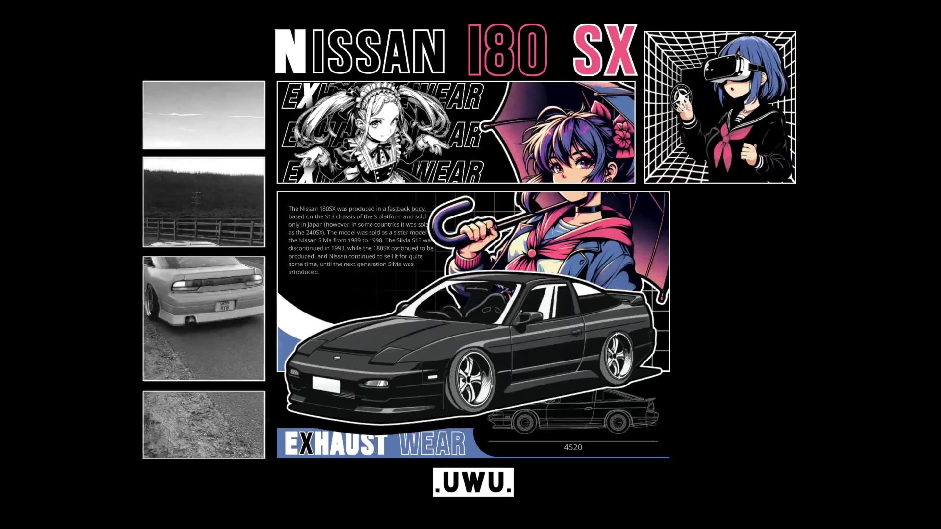 1920x1080 NISSAN 180SX Live Wallpaper