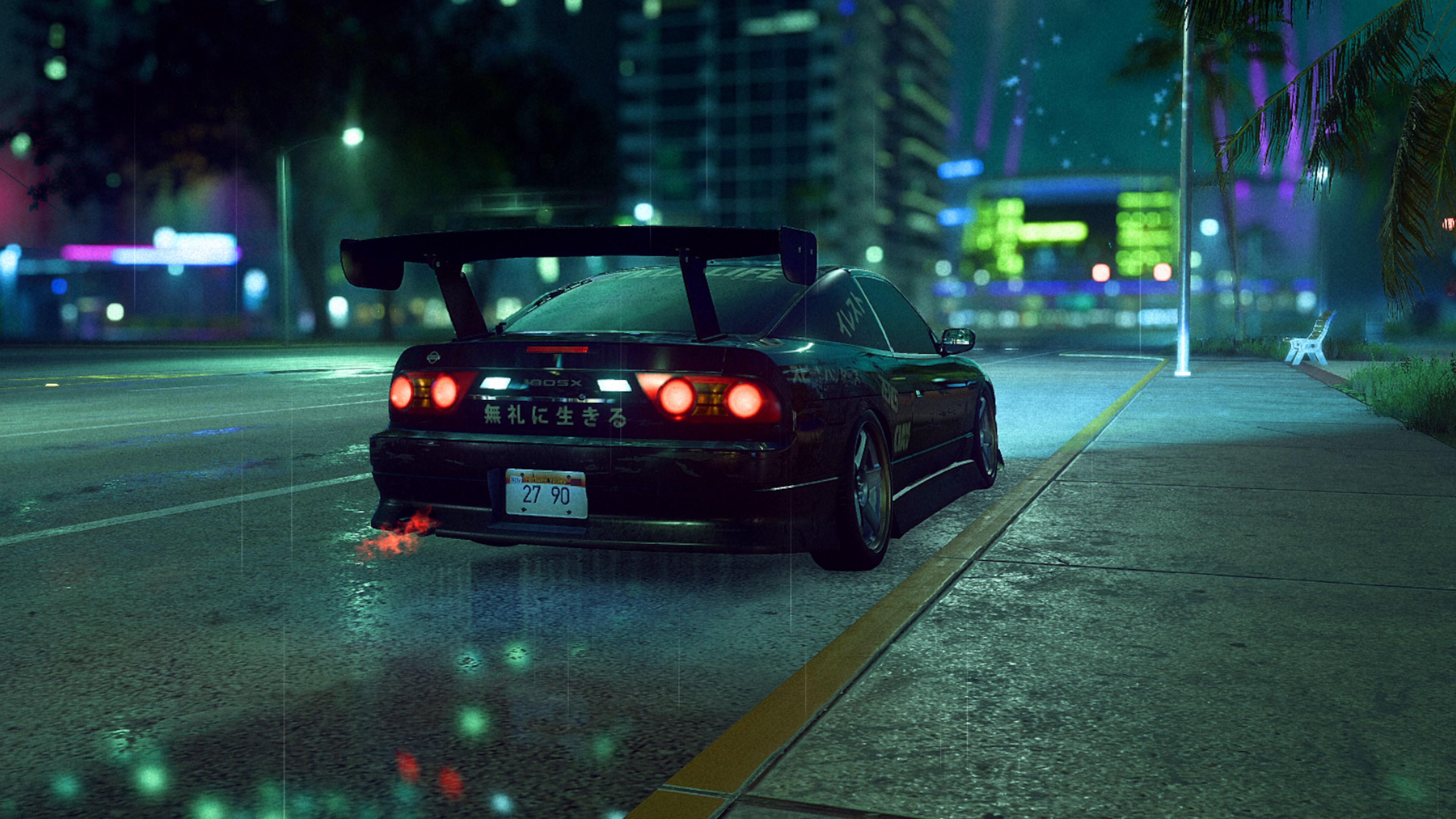3840x2160 Nissan 180SX Live Wallpaper