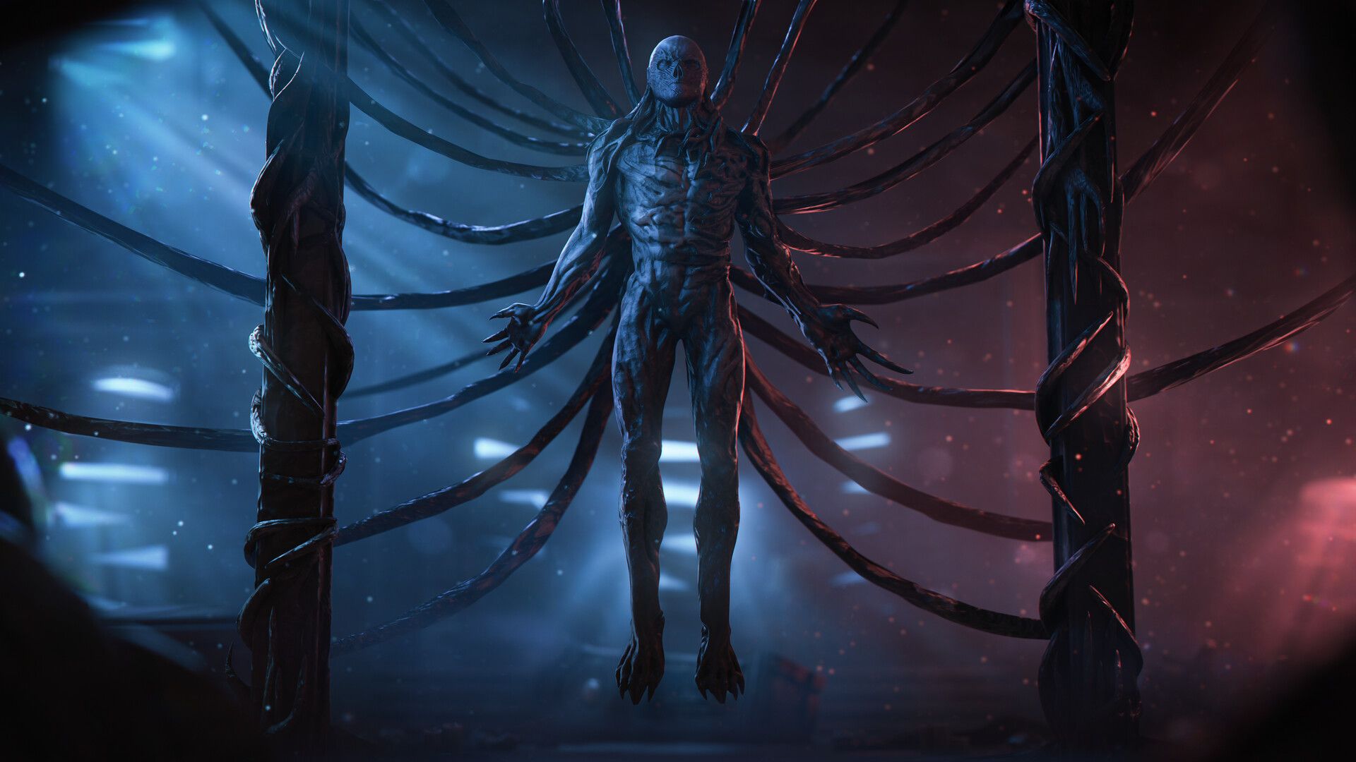 1920x1080 Vecna's Lair. Stranger Things Season 4 Artwork