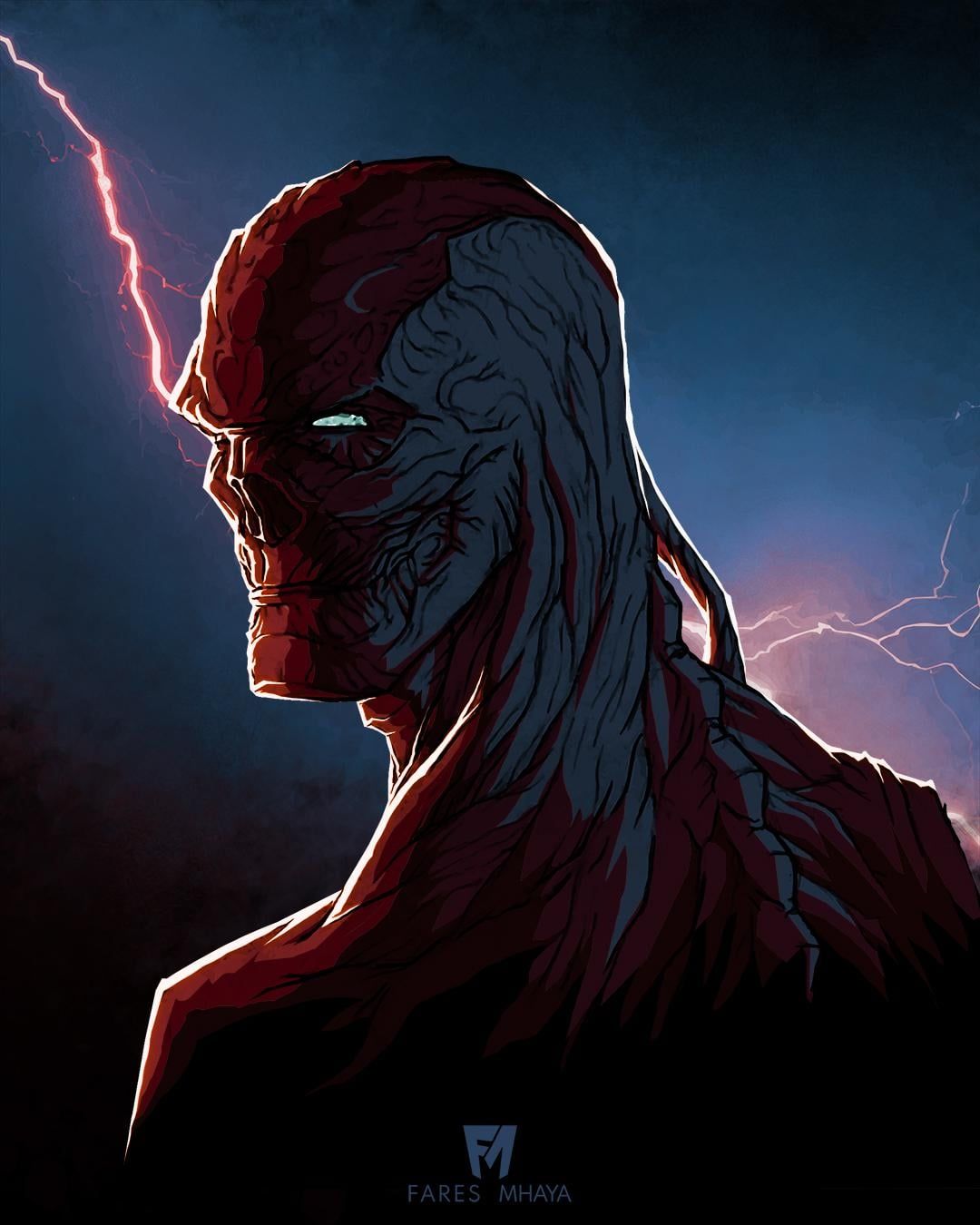 1080x1350 Vecna fan art I made for the release of season 5