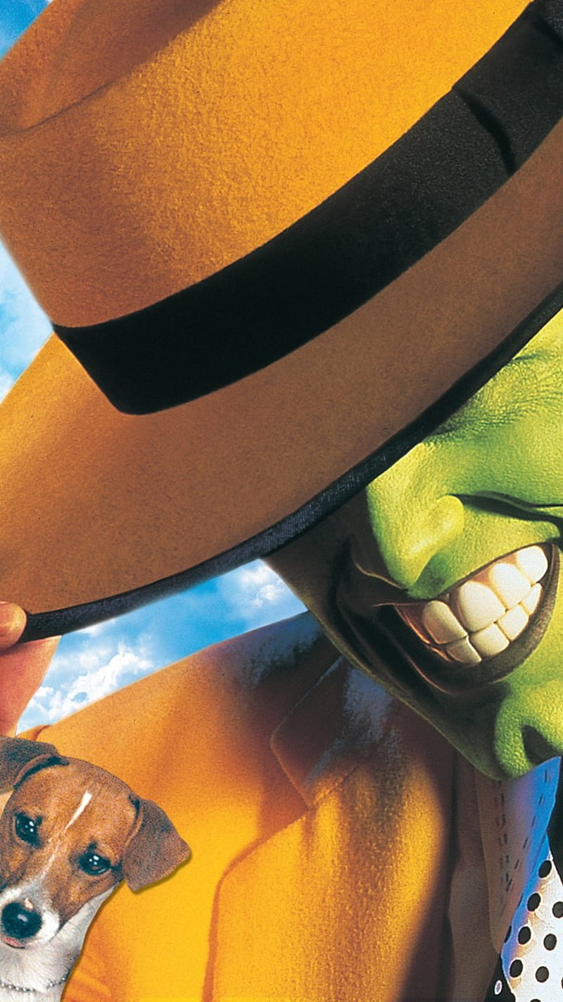 800x1422 The mask, 90s, jim carrey, the mask, HD phone wallpaper