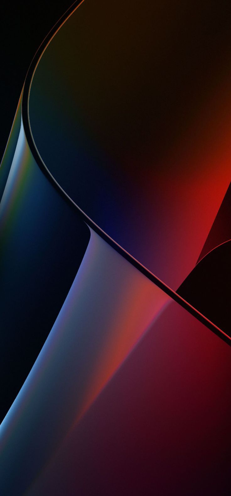 736x1578 MacOS Ventura Wallpaper, Big Sur, IOS 16. Abstract background for presentations, Abstract colorful geometric