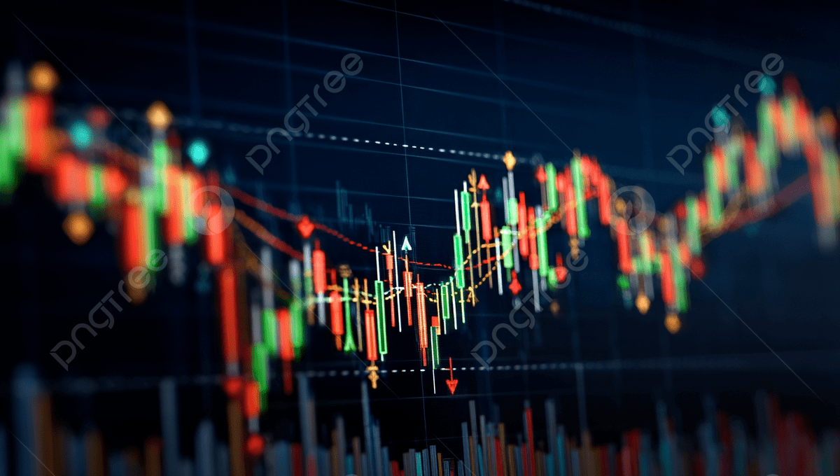 1200x680 Stock Market Chart With Candlestick Patterns And Market Movements Visualization, Stock Market, Candlestick Charts, Trading Vehicles Background Image And Wallpaper for Free Download