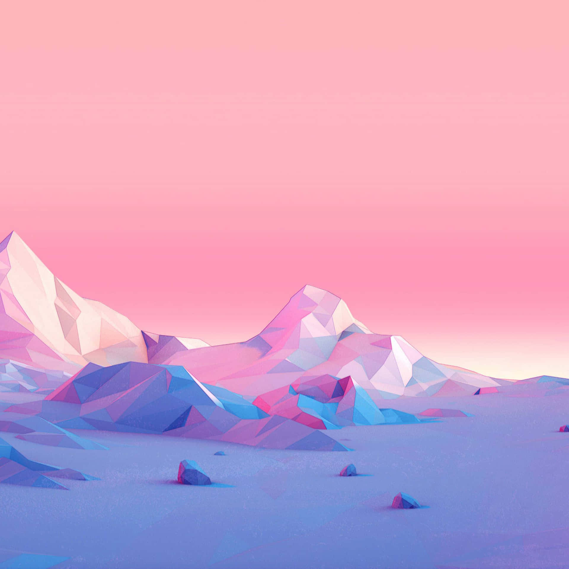 1920x1920 Pink iPad Wallpaper