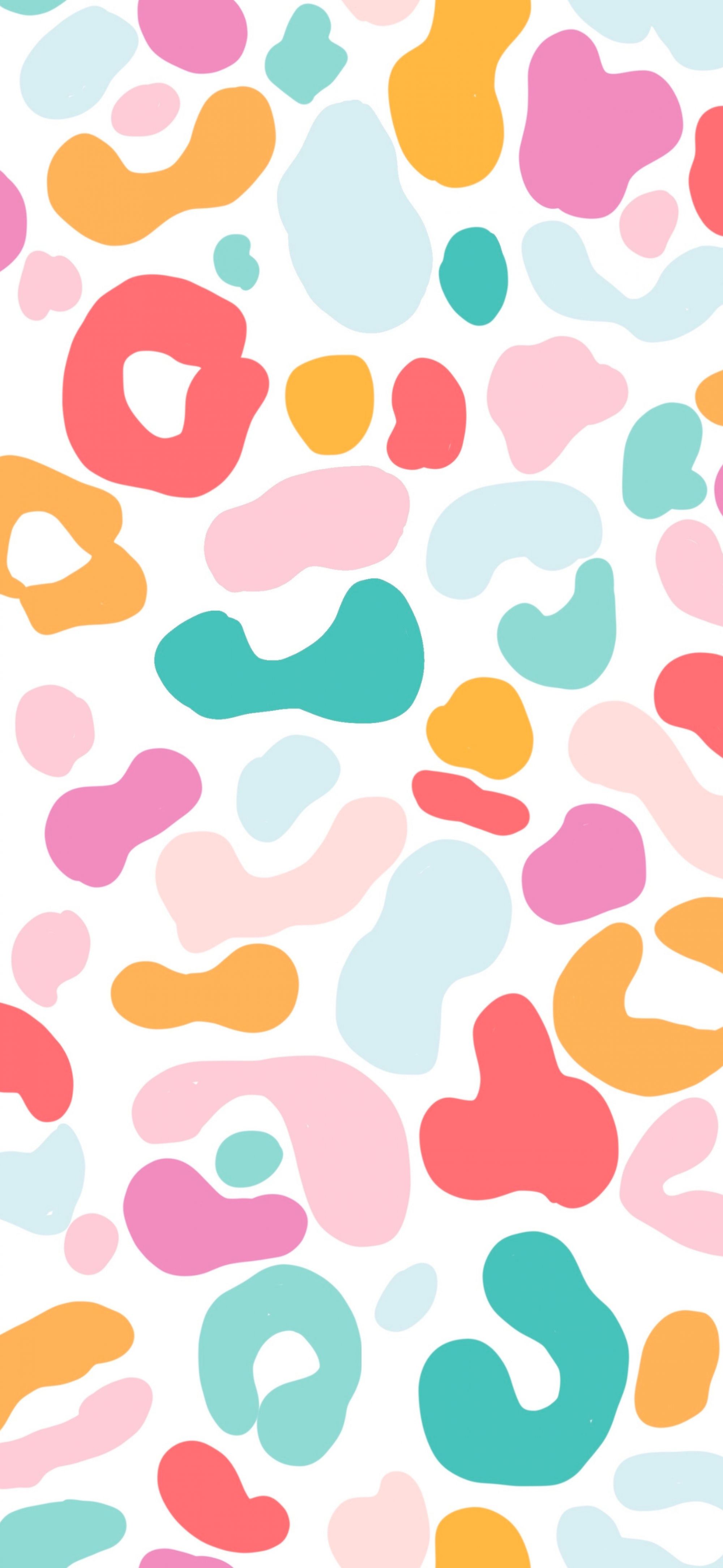 2000x4334 Colorful Abstract Pattern Objects