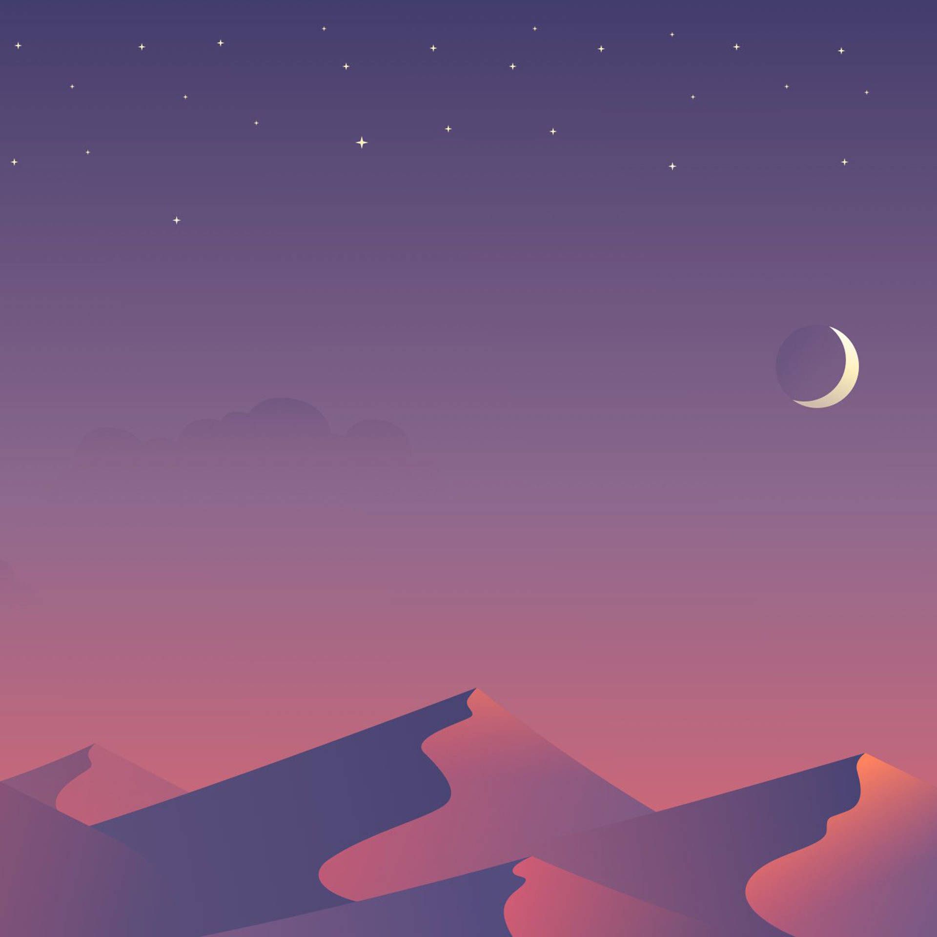 1920x1920 Download Aesthetic iPad Minimalist Desert Wallpaper