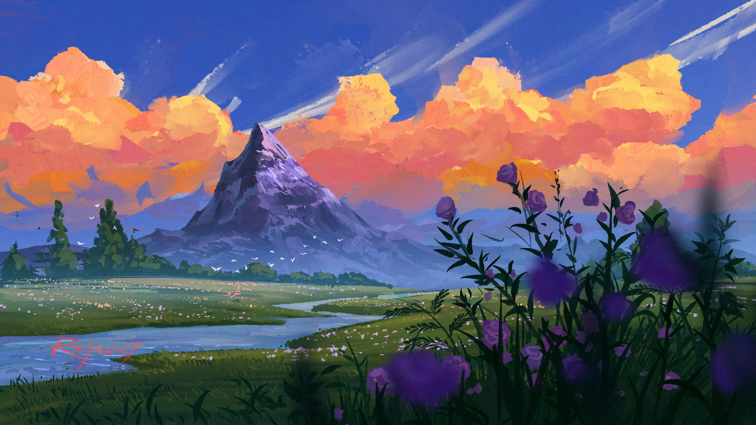 2894x1628 Beautiful Artistic Landscape HD Wallpaper, HD Artist 4K Wallpaper, Image and Background