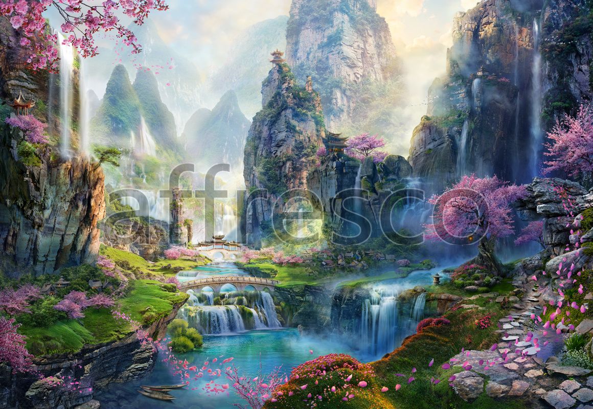 1160x800 Fairy mountain landscape. The best landscapes