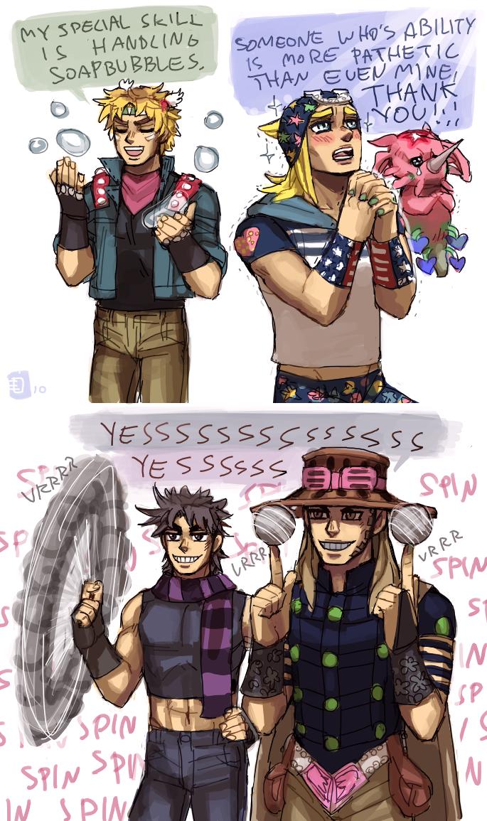 685x1155 Finished Stone Ocean. this image finally makes sense
