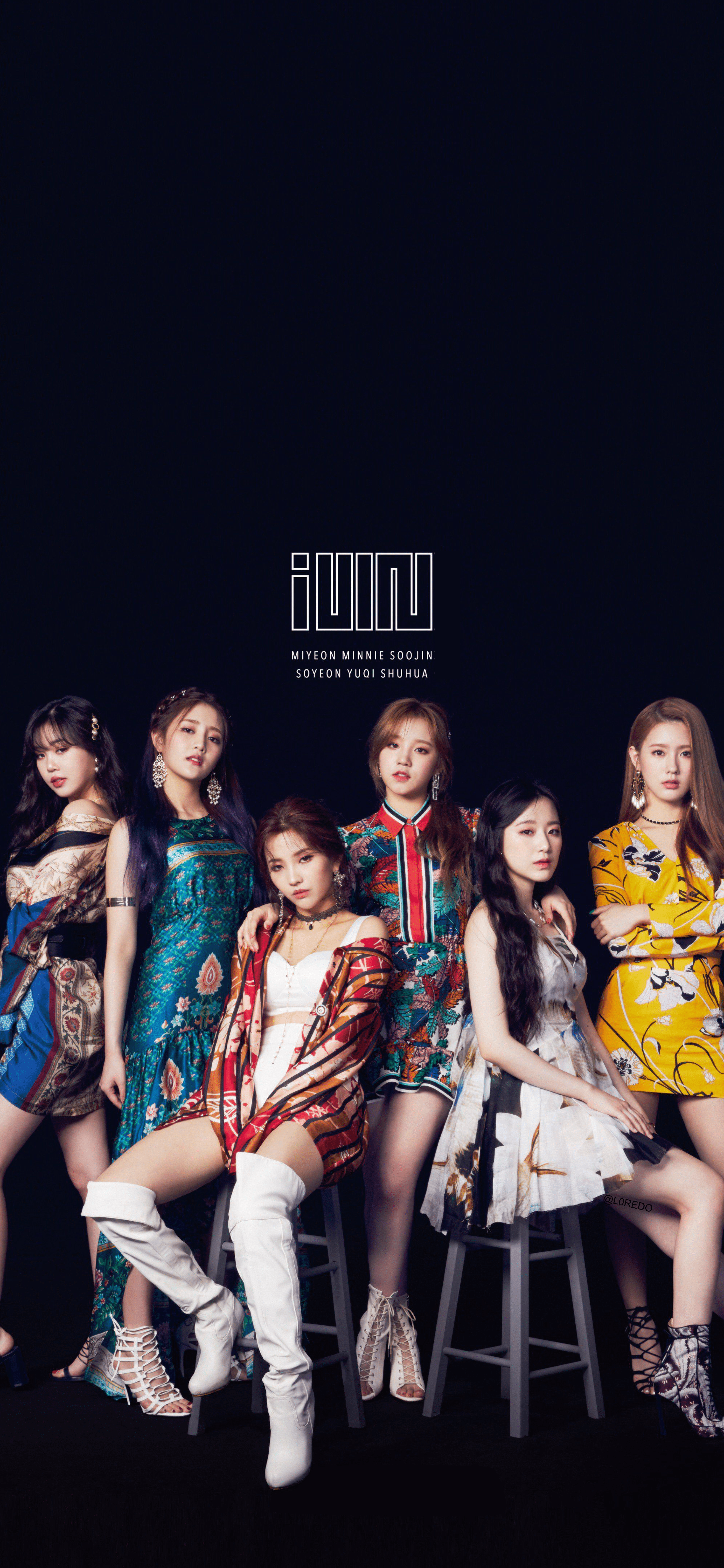 3000x6500 Phone PC (G)I DLE Wallpaper