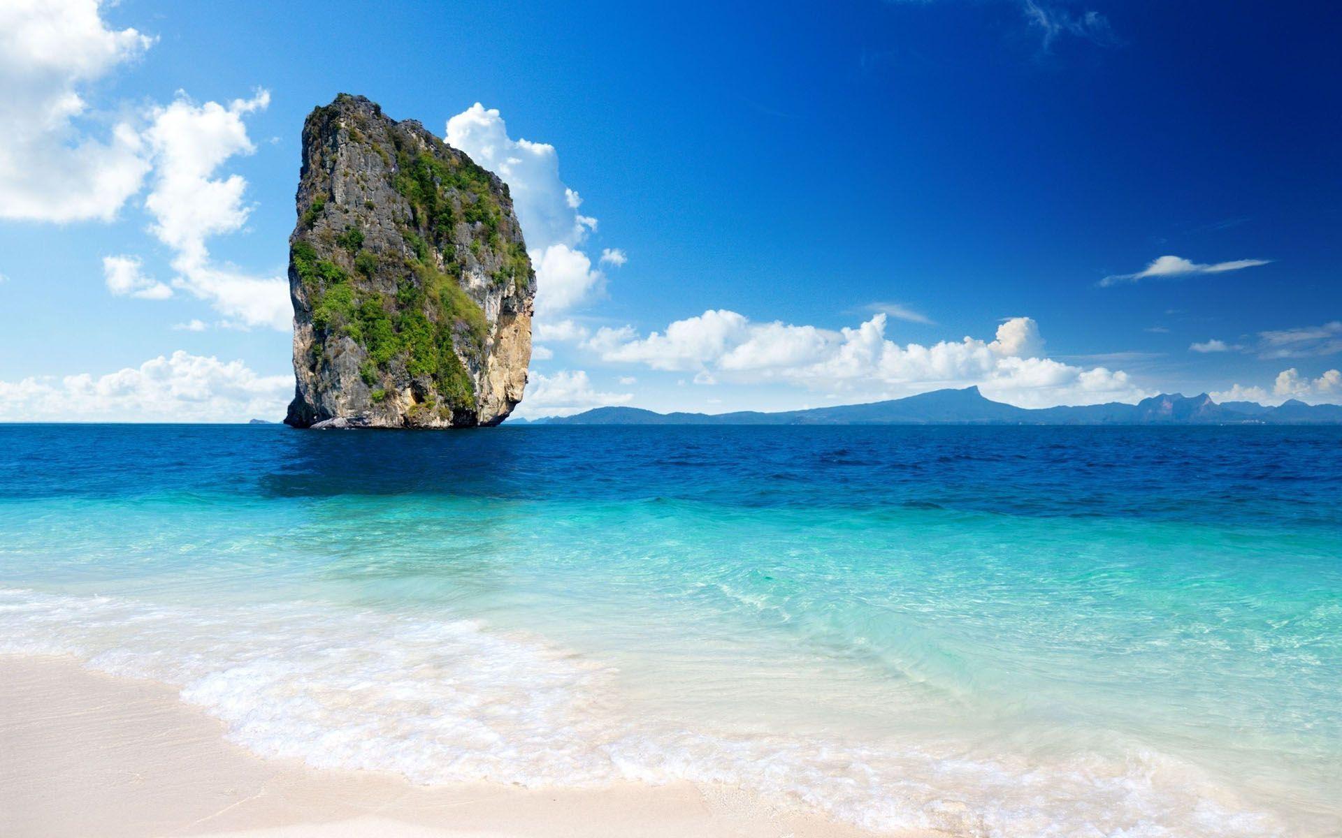 1920x1200 Beautiful Beach Wallpaper for your desktop