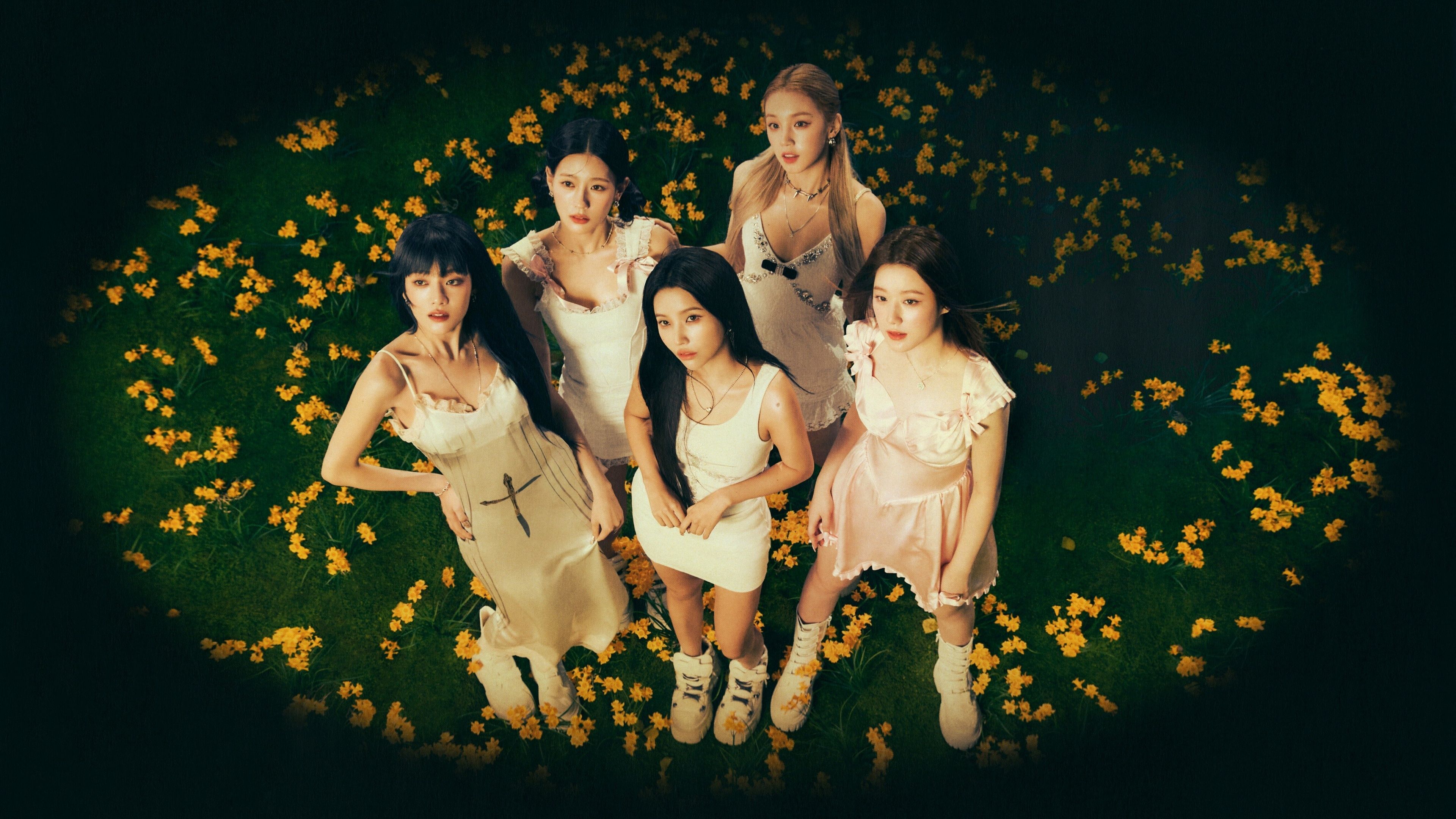3840x2160 G)I Dle Wallpaper 4K, Dark Background, 5K, Girl Group